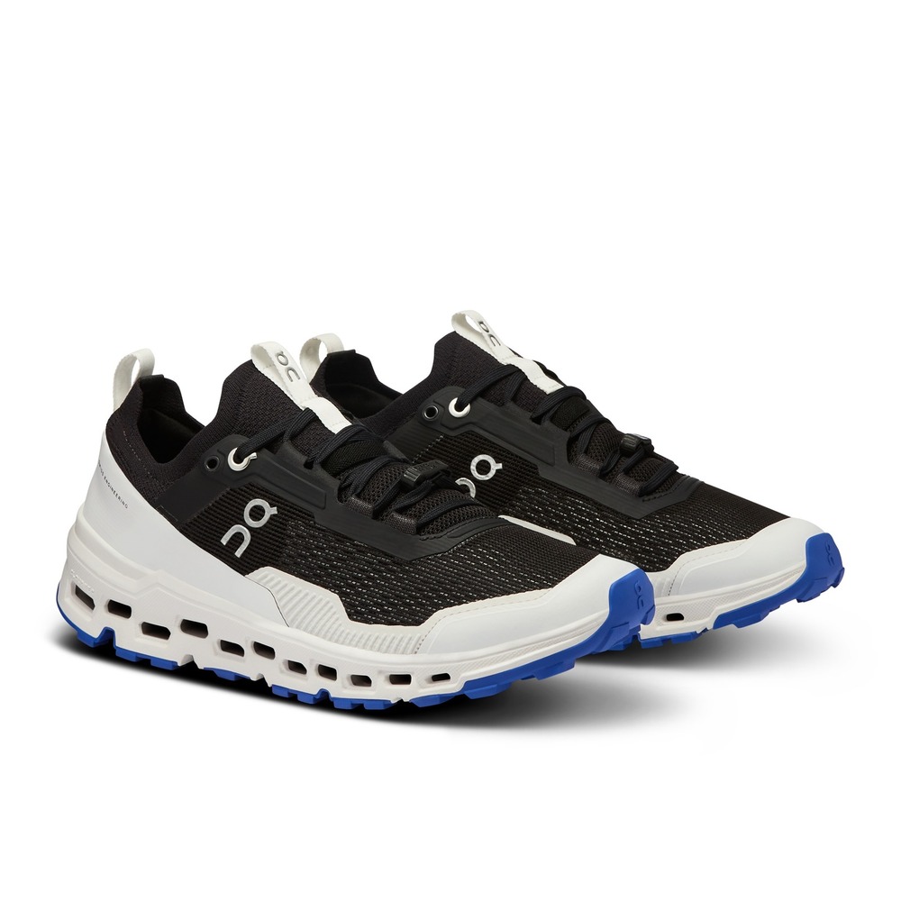 ON‎ Cloudultra 2 Women's Black White Trail Running Shoes Size 9.5 Wide